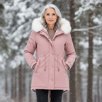 Women's Elegant Winter Coat-NovabayMart