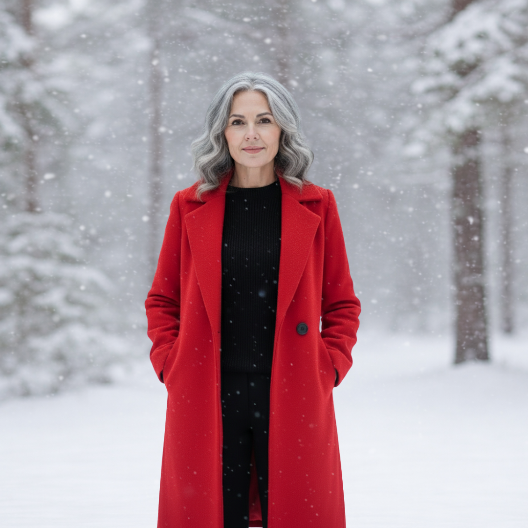 Women's Elegant Long Coat-NovabayMart