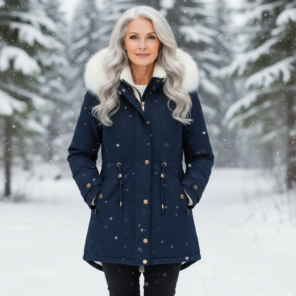 Women's Elegant Winter Coat-NovabayMart