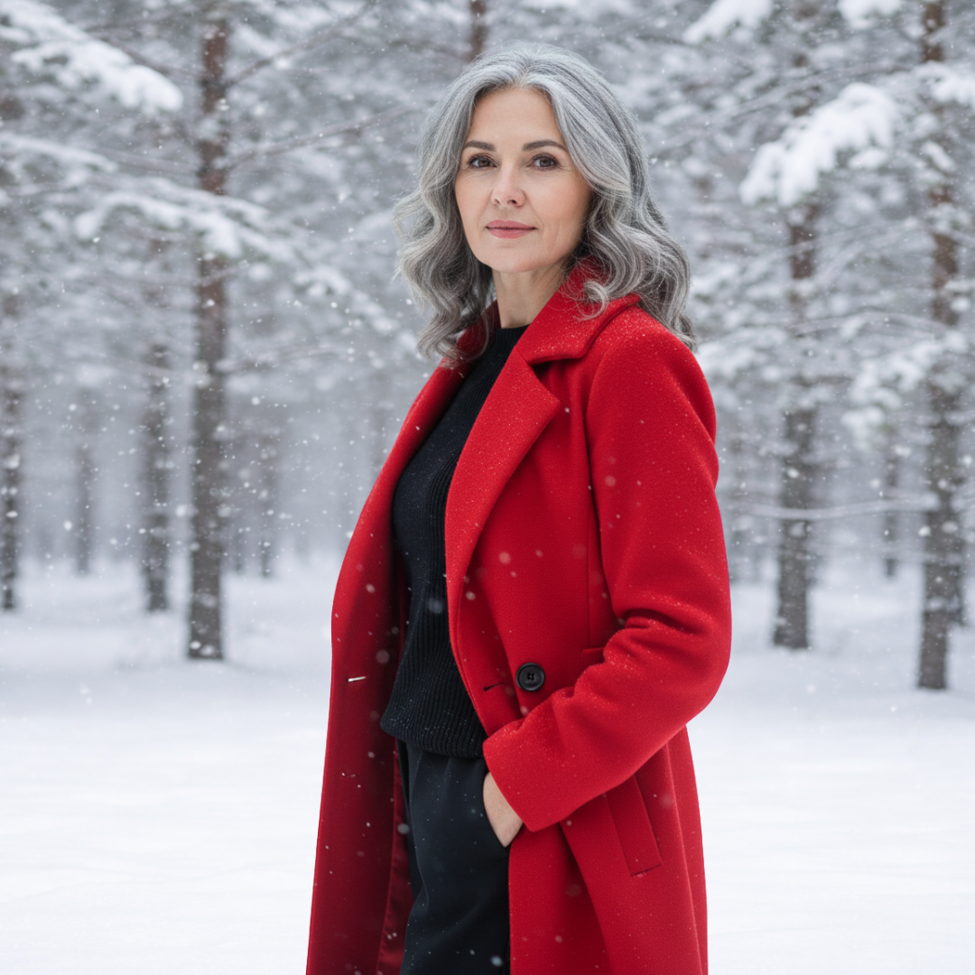 Women's Elegant Long Coat-NovabayMart