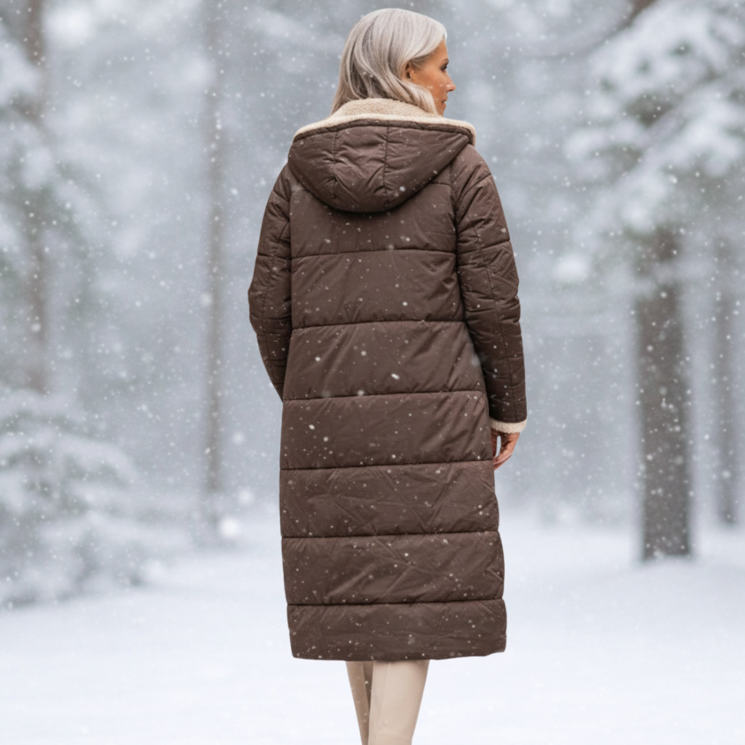 Women's Cozy Sherpa Winter Coat-NovabayMart