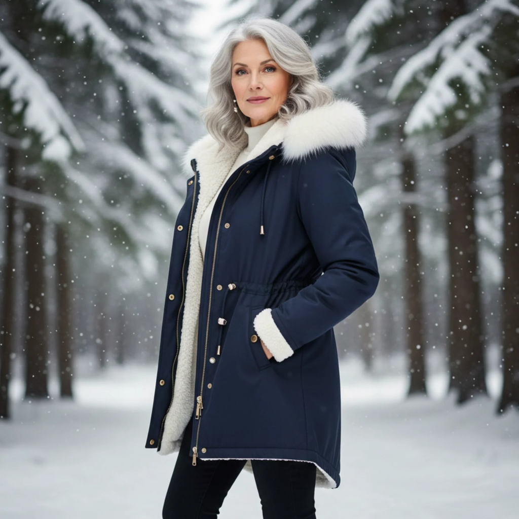 Women's Elegant Winter Coat-NovabayMart