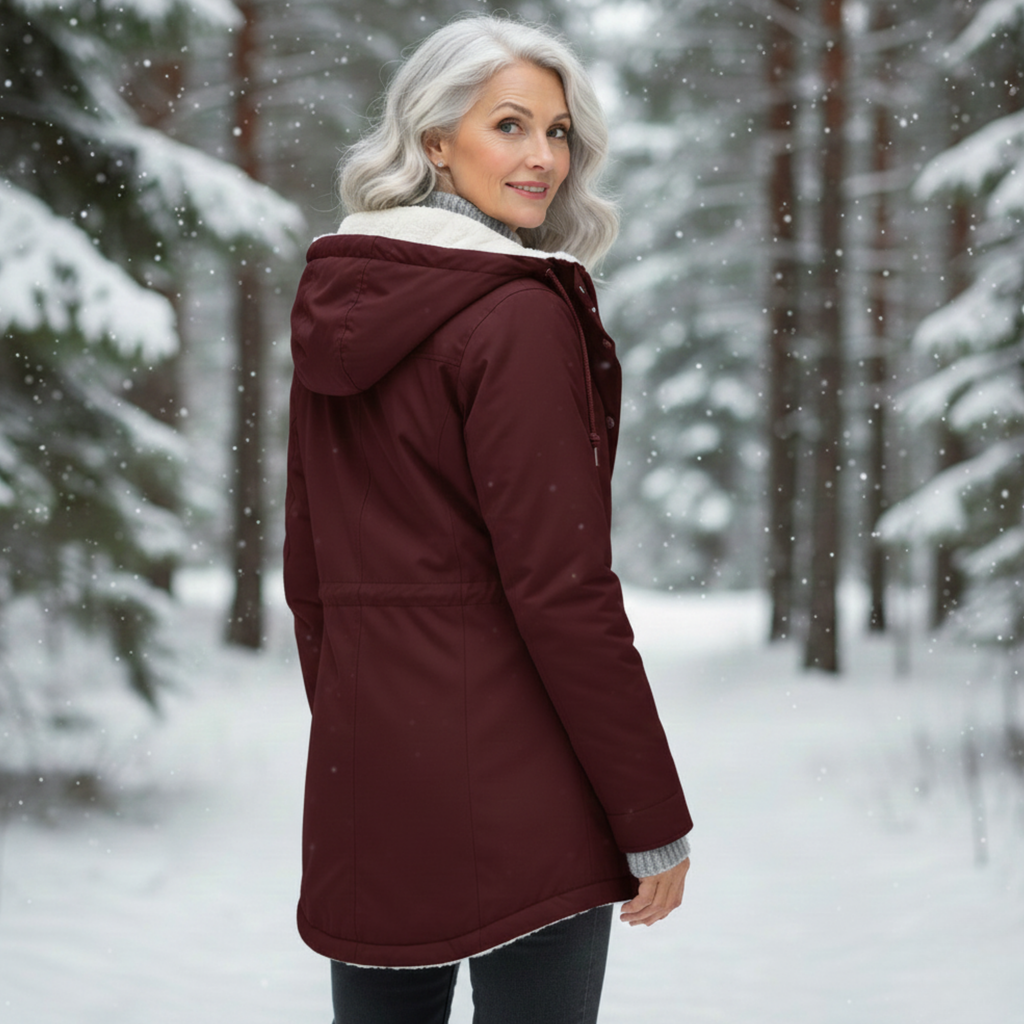Women's Waterproof Long Jacket-NovabayMart