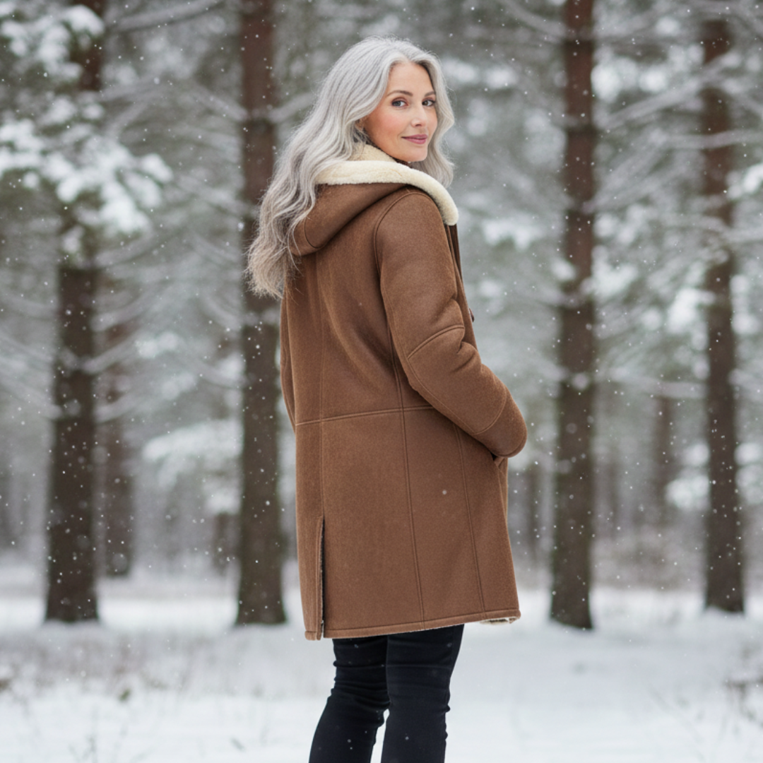 Women's Classic Hooded Winter Coat-NovabayMart