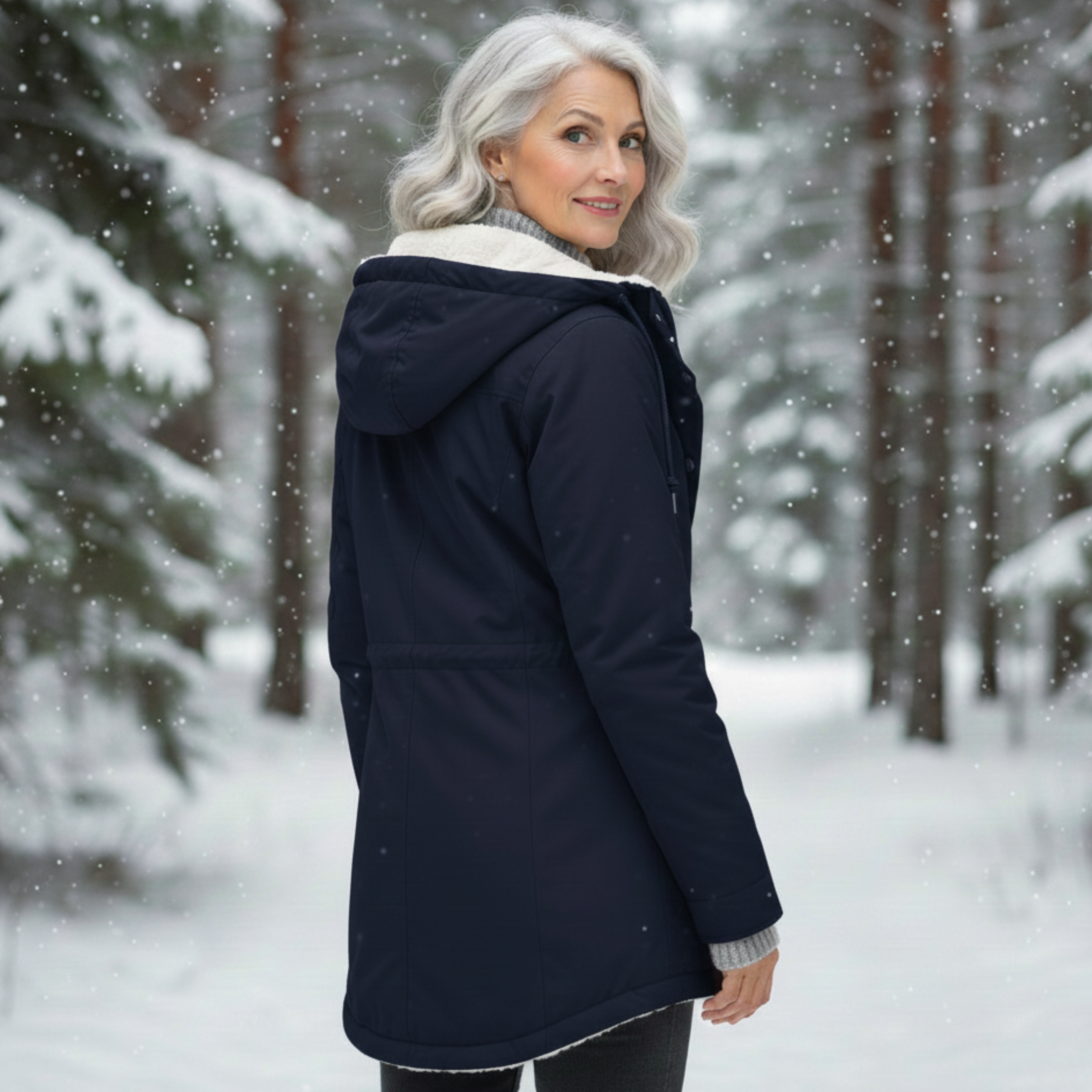 Women's Waterproof Long Jacket-NovabayMart
