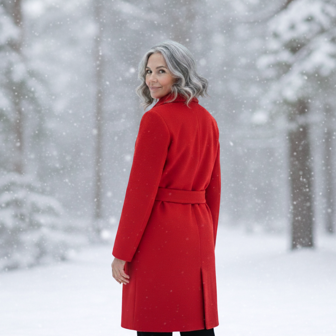 Women's Elegant Long Coat-NovabayMart