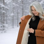 Women's Elegant Long Coat-NovabayMart