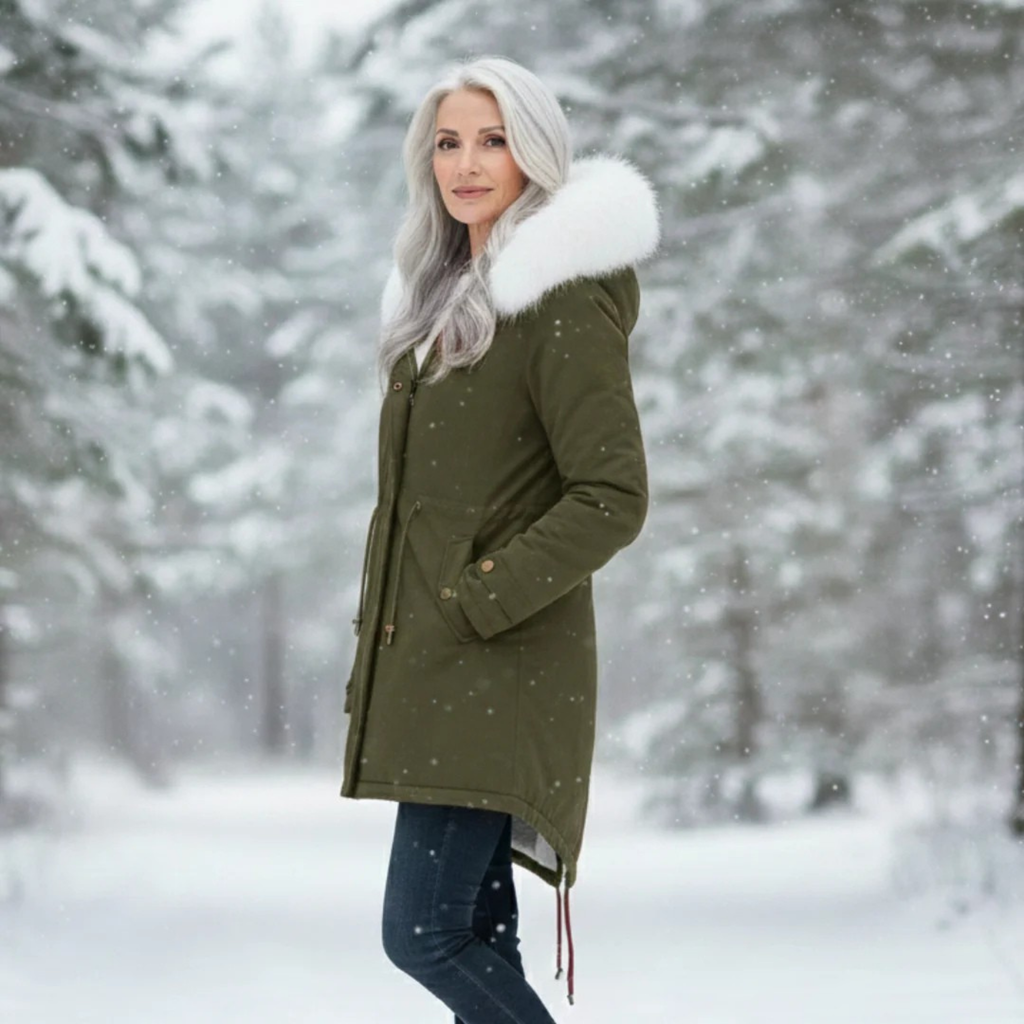 Women's Elegant Winter Coat-NovabayMart