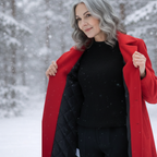 Women's Elegant Long Coat-NovabayMart