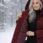 Women's Single-Button Winter Coat-NovabayMart