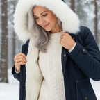 Women's Elegant Winter Coat-NovabayMart