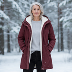 Women's Waterproof Long Jacket-NovabayMart