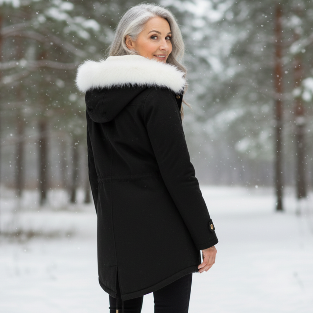 Women's Elegant Winter Coat-NovabayMart