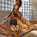 Women's Bohemian Maxi Dress - Elegant & Flowy Style